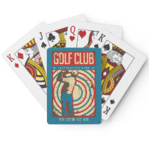 Club de golf Retro Personalizado