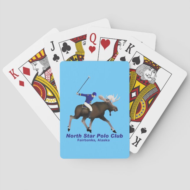 Baraja De Cartas Club de Polo North Star (Reverso)