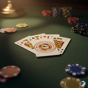 Baraja De Cartas Club de Presidente con Logotipo de Estilo Propio