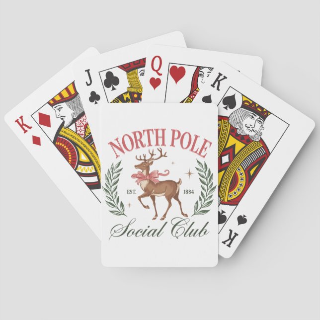 Baraja De Cartas Club Social del Polo Norte (Reverso)