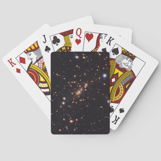 Baraja De Cartas Clúster de galaxia masiva Macs J2129-0741 (Reverso)