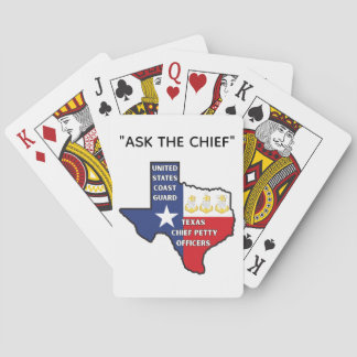 Baraja De Cartas Coast Guard Texas Chief Petty Officers Shirt