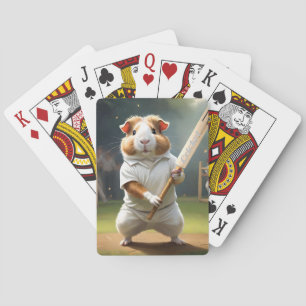 Baraja De Cartas Cobaya Críquet: Vestido De Blanco