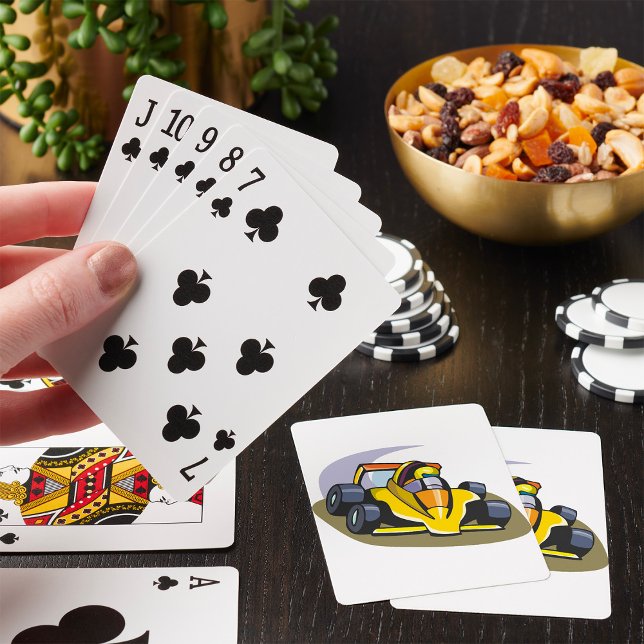 Baraja De Cartas Coche de carreras de Fórmula 5 (Subido por el creador)