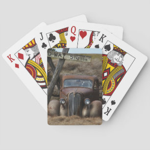 Baraja De Cartas Coche viejo
