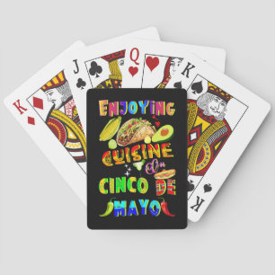 Baraja De Cartas Cocina De Cinco De Mayo