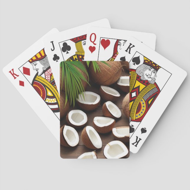 Baraja De Cartas Cocos grandes y pequeños (Reverso)