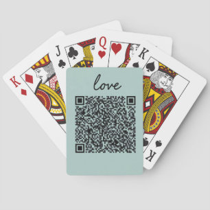 Baraja De Cartas Código QR de amor