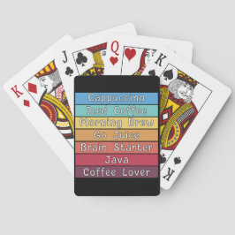 Baraja De Cartas Coffee Lover