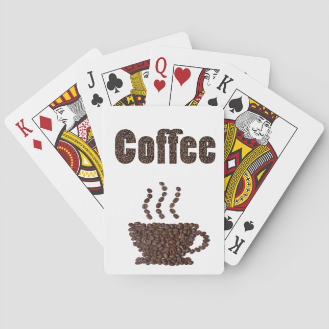 Baraja De Cartas Coffee Lover Cup Coffee Art (Reverso)