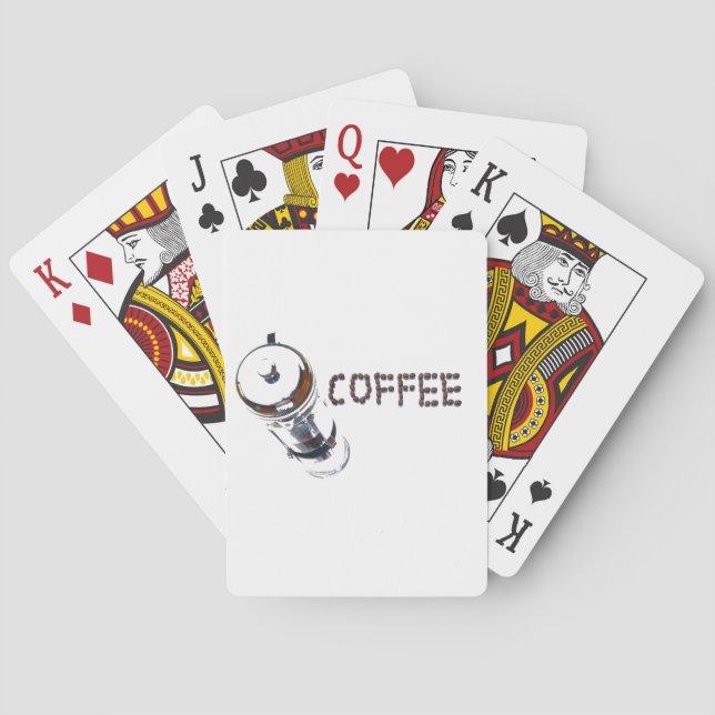 Baraja De Cartas Coffee MagicEnjoy, "lo primero de la mañana", (Reverso)