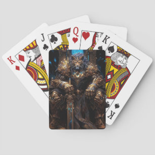 Baraja De Cartas Coincidencia de leones