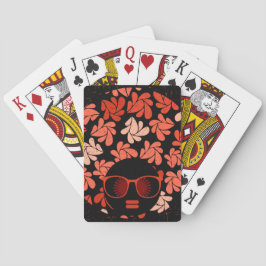 Baraja De Cartas Cojín Coral Afro Love