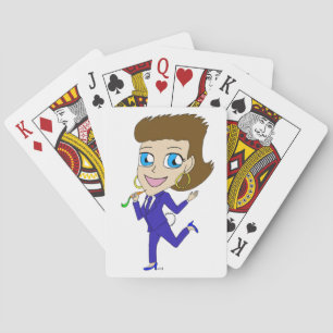 Baraja De Cartas cola de conejito chibi