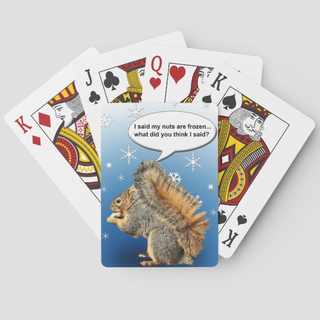 BARAJA DE CARTAS COLD SQUIRREL (Reverso)