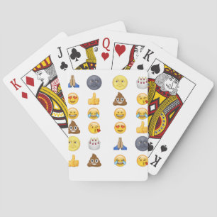 Baraja De Cartas Colección de emoji superior