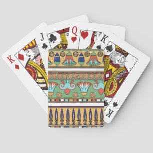 Baraja De Cartas Colección de vintage de ornamento egipcio