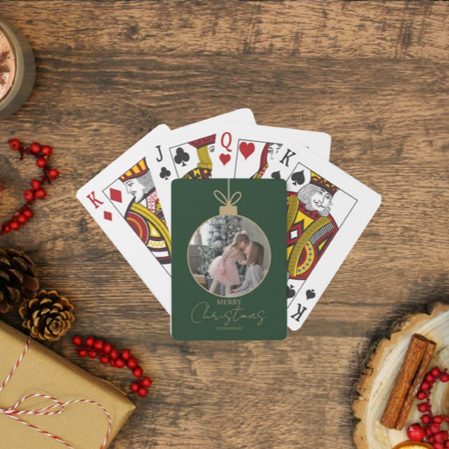 Baraja De Cartas colgante personalizado de collage de fotos Feliz N (Subido por el creador)