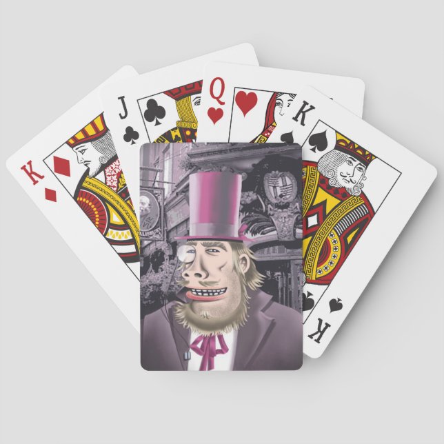 Baraja De Cartas Colgar con tarjetas de juego Hyde Poker (Reverso)