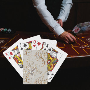 Baraja De Cartas Colibrí blanca