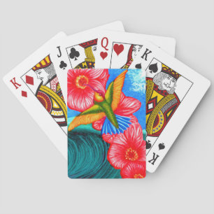 Baraja De Cartas Colibrí Océano 