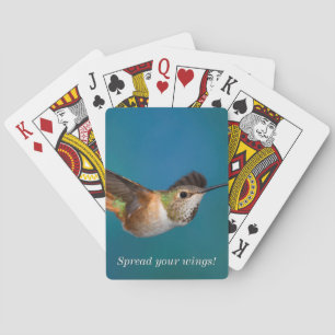 Baraja De Cartas Colibrí rufo