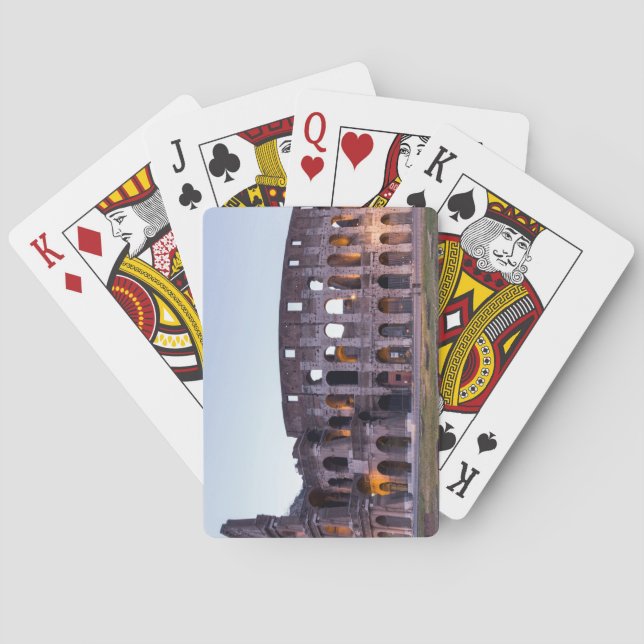 Baraja De Cartas Coliseo - Roma - Italia (Reverso)