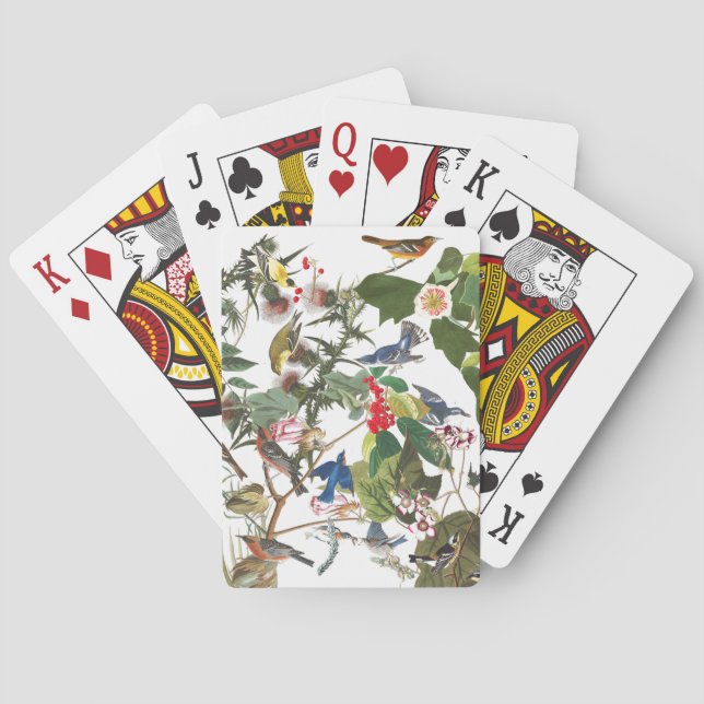 Baraja De Cartas Collage Audubon de Tarjetas para Jugar Vida Silves (Reverso)