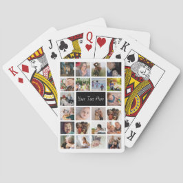 Baraja De Cartas Collage de fotos de Instagram - Hasta 14 fotos Bla