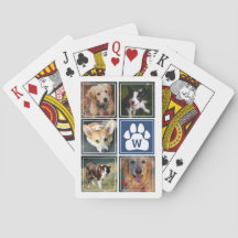 Collage de fotos Mascota Blue Dog Paw