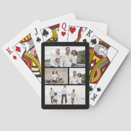 Baraja De Cartas Collage de fotos personalizado