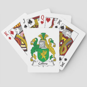 Baraja De Cartas Collins Family Crest