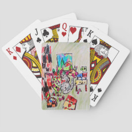 Baraja De Cartas Colocar en casa