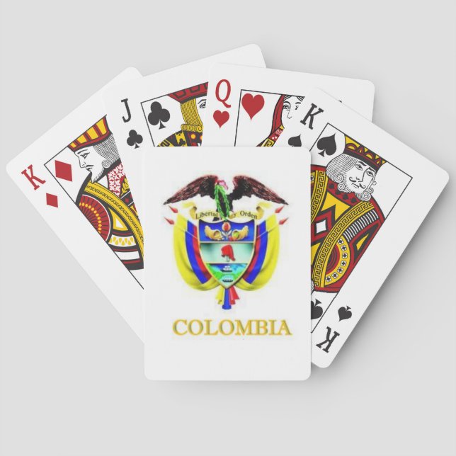 BARAJA DE CARTAS COLOMBIA (Reverso)