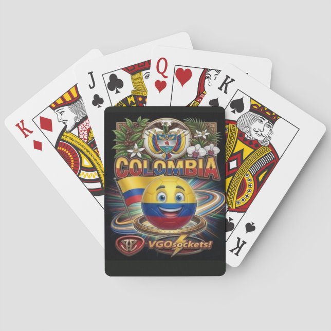 Baraja De Cartas Colombia-GBall (Reverso)