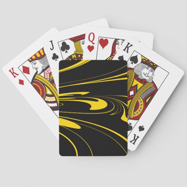 Baraja De Cartas Colores de abeja bumble (Reverso)