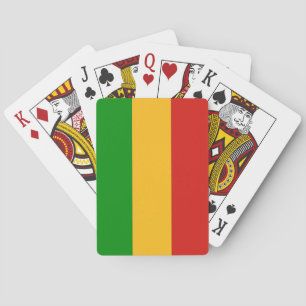 Baraja De Cartas COLORES DE BANDERA RASTAFARI + tus ideas