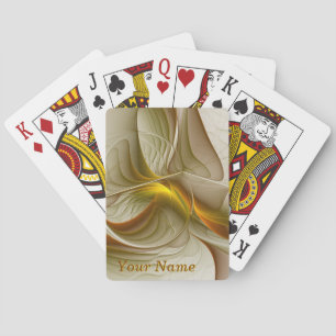 Baraja De Cartas Colores de Metales Preciosos, Nombre de Fractal Ab