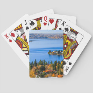 Baraja De Cartas Colores espléndidos de la caída en Bellevue