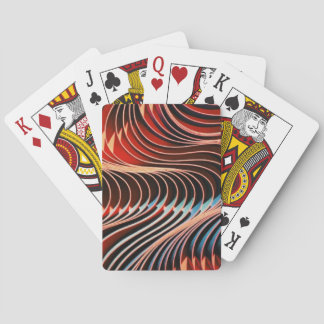 Baraja De Cartas Colores ondulados