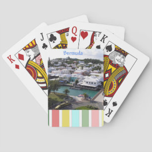 Baraja De Cartas Colores tropicales de las tarjetas de juego de Ber