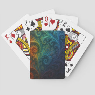 Baraja De Cartas Colorful Fractal