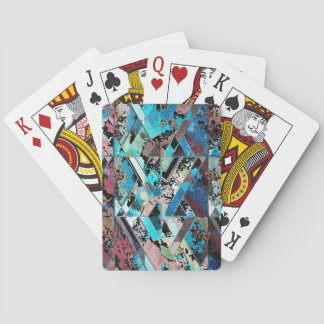 Baraja De Cartas Colorful Geometric Abstract Pattern