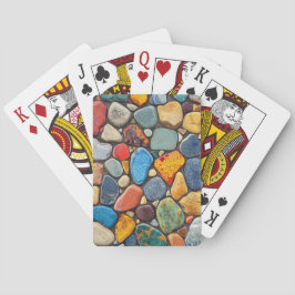 Baraja De Cartas Coloridas piedras