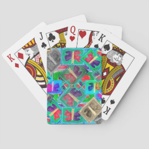 Baraja De Cartas Colorido Desafío de la Mariposa