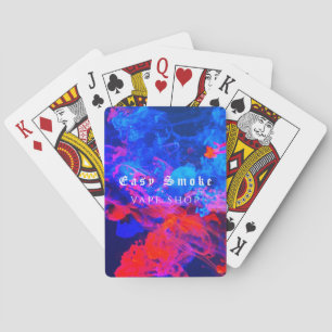 Baraja De Cartas Colorido negocio de la tienda de Vape Smoke