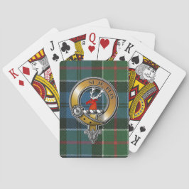 Baraja De Cartas Colquhoun Tartan & Badge