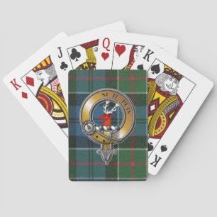 Baraja De Cartas Colquhoun Tartan & Badge