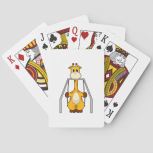 Baraja De Cartas Columpio de jirafa