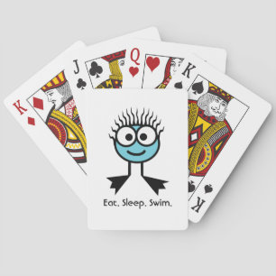 Baraja De Cartas Coma. Sueño. Nadada